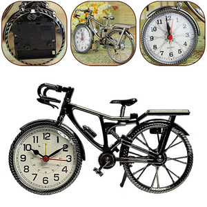 <b>Decoration</b> <b>Retro</b> Bicycle Alarm Clock Creative Small Plastic Gift for Living Room <b>Decoration</b> - Product Image 6