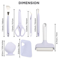 Trycut Professional Source Factory DIY Craft Kit de herramientas de deshierbe de vinilo para juego de vinilo Juego de herramientas básicas para accesorios Cricut