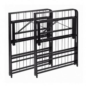 Base de Cama Plegable de Acero con Recubrimiento en Polvo WEKIS, Moderna y Resistente, para Hotel, Tamaño Queen, con Plataforma de Almacenamiento - Product Image 4