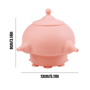 <span class=keywords><strong>Biberon</strong></span> de lait portable en silicone de qualité alimentaire de 200ml avec 4 tétines pour l'alimentation de plusieurs chiots, chats, chiens ou chatons - Product Image 6