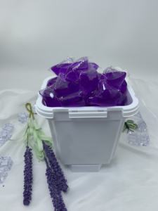 Detergente para ropa Cápsulas florales Bolas Vainas 4 en 1 Cuentas de jabón Detergente para bebés Aroma de lavanda natural - Product Image 5