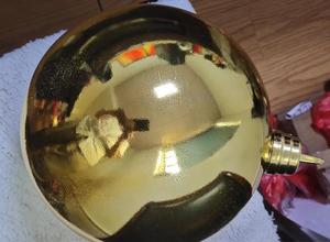 Luxus bunte Kunststoff 40CM große Weihnachts kugel & Baum Ornamente Anhänger runde Weihnachts dekoration Bälle - Product Image 4