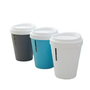 China suppliers wholesale mini office desktop coffee cup trash can