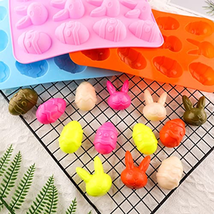 Moule à gâteau en silicone pour œufs de Pâques, design personnalisé, haute performance, écologique, pour la pâtisserie commerciale - Product Image 2