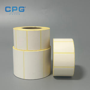 Papier d'impression d'étiquettes industrielles thermiques directes de haute qualité, résistant à l'huile, écologique, 4"X6" 50x30 50x25 40x20 - Product Image 1