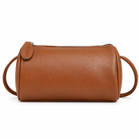 Sac bandoulière cylindrique vintage, sac à main rond rétro pour femmes et filles, idéal pour le quotidien, le shopping et les rendez-vous