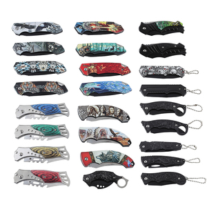 Hongrui 26 فولاذ مقاوم للصدأ EDC طباعة ثلاثية الأبعاد سكين نصل صغير قابل للطي تكتيكي قابل للتخصيص - Product Image 4