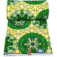 Nouveau tissu de cire africaine 100% tissu de cire d'impression de polyester pour vêtement