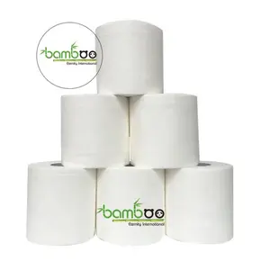 OEM Manufacturer Of Tree-free Plastic-free Bamboo Toilet Paper Custom Rolls Toilet Paper Roll Toilet Roll