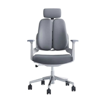Chaise de bureau exécutive moderne à dossier haut et confortable, modèle B-1151-A2, marque LS, vente en gros directe d'usine