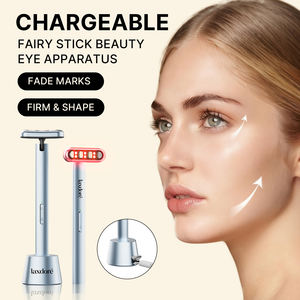 Outils de soins de la peau Massage du visage cou Baguette de soins de la peau chauffante Masseur oculaire Baguette de thérapie cutanée à micro-courant pour l'élimination du cycle sombre - Product Image 6