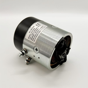 Moteur DC Hy61028 12V 1,2 kW à aimant permanent, montage sur bride, pour plateforme élévatrice et équipement de travail en hauteur - Product Image 2