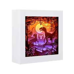 Cadre photo Shadow Box Stranger Things, lampe à lumière 3D personnalisée, lampe <span class=keywords><strong>de</strong></span> bureau pour <span class=keywords><strong>la</strong></span> décoration <span class=keywords><strong>de</strong></span> <span class=keywords><strong>la</strong></span> maison, luxe - Product Image 5