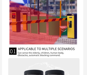 Sensor Fotoeléctrico Láser Reflectante Moderno YET611LSR con Interruptor DIP para Ajustar la Distancia, para Sistemas de Seguridad de Garajes y Puertas Automáticas - Product Image 6