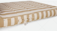 Matelas flottant gonflable géant personnalisé avec poignées et sac de transport – Piscine portable pour adultes