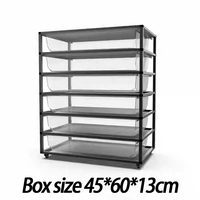 Petit jardin en gros PVC Rack Reptile terrarium reptile vivarium cage pour lézard python barbu dragon fourmi maison