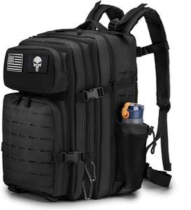 ดีที่ดีที่สุดสีน้ําตาลที่กําหนดเองแว็กซ์ผ้าใบยุทธวิธีกระเป๋าเป้สะพายหลังช่วงกระเป๋าสําหรับผู้ชายผู้หญิงสุภาพสตรียิง - Product Image 3