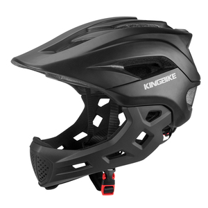 Mũ bảo hiểm fullface KINGBIKE Dual Sport dành cho trẻ em, thiết kế an toàn mới, dành cho đạp xe leo núi, đạp xe đường trường và các môn thể thao ngoài trời - Product Image 1