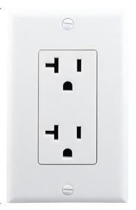 Interruptor de pared de un solo polo 120V 15A de plástico, fácil instalación, hecho en China, modelo A07280C0010196 - Product Image 3