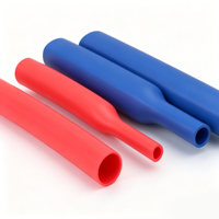 Farbiger Niedrigtemperatur-Feuerbeständiger Polyolefin-Schrumpfschlauch PE-Schrumpfschlauch PVC-Schrumpfschlauch