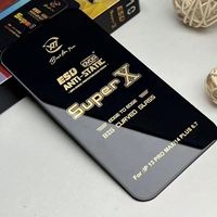 Pour iphone 16 Pro Max S21 S24 Anti Statique Esd Super X Protecteur D'écran En Verre Trempé
