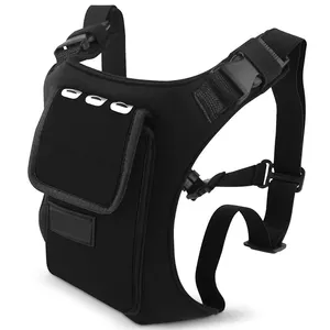 Sport léger en néoprène téléphone portable en cours d'exécution gilet sac à dos