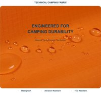 Tissu Ripstop en Nylon 210D Imperméable, Durable, Résistant aux UV, Enduit PU, à Carreaux, pour Tapis de Plage, Chaises Pliantes et Sacs de Rangement