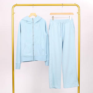 LULU kadın tasarımcı Slim-Fit Yoga koşu polar ceket Set sonbahar kış sıcak fermuar hırka kazak pantolon katı nefes - Product Image 5