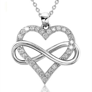 Collar con Colgante Solitario de Plata de Ley Chapada con Circonita Cúbica de Corte Redondo, Regalo para su Ser Querido o para uno Mismo - Product Image 6