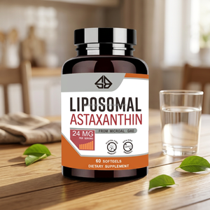 Astaxantina Liposomal OEM 24 Mg por Porción, 60 Cápsulas Blandas, Suplemento Dietético, Sin Gluten, Sin OMG - Product Image 4