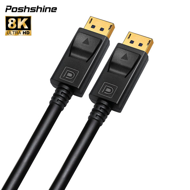 Factory Supply 4K DP1.2 Cable to Display Port Gold Plated Displayport Cable