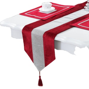 Manteles <span class=keywords><strong>de</strong></span> Terciopelo a Rayas Modernos y Sencillos al por Mayor <span class=keywords><strong>de</strong></span> Fábrica, Elegantes, Impermeables y Duraderos para Mesas <span class=keywords><strong>de</strong></span> Café y Comedor, Mesas Grandes - Product Image 2