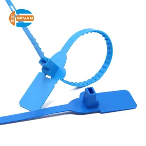 MA - PS 6008 תג אטם אחיזה מפלסטיק משוך הדוק נעילה חד פעמית תג אבטחה תג אטם פלסטיק - Product Image 1