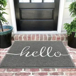 Custom PVC Coil Door Mat Rubber Door Mats Custom Outdoor Entrance Doormat Welcome Mat Rug Printable