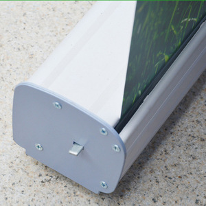 Expositor Enrollable Haina, Soporte para Pancartas de 80x200mm, PVC Reforzado, Soporte de Exhibición para Publicidad Interior - Product Image 1