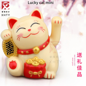 Trung Quốc trang trí tinh tế trang trí may mắn mèo mini trang trí nội thất bài viết - Product Image 5