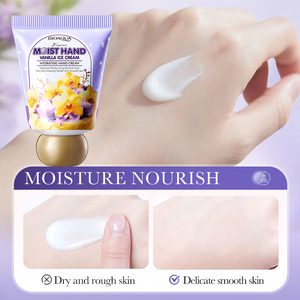 Crema de Manos Nutritiva de Vainilla y Chocolate <span class=keywords><strong>BIOAQUA</strong></span> de Marca Privada OEM, Crema Hidratante Anti-agrietamiento con Fragancia de 48 Horas para Piel Seca - Product Image 5