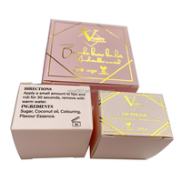 Boîte en papier personnalisée avec logo imprimé HF-020 pour l'emballage de parfums, cosmétiques et soins de la peau
