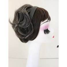 Perruque de cheveux courts Four Seasons avec bandeau de vague de volume coupé pour toutes les saisons - Product Image 1