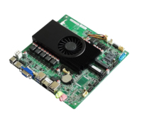 HM65 HM67 QM67芯片组迷你ITX主板QM6637N-UA，带中央处理器底座和Ddr3内存，嵌入PLC控制柜