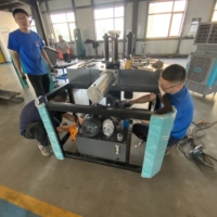 Machine de cintrage CNC entièrement automatique OUWO, capacité 20T 25T, pour profilés de portes et fenêtres en aluminium courbés, formage d'arc en atelier