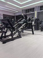 Machine à Squat Hack LD01 Professionnelle en Acier Robuste – Équipement de Gym pour Presses à Jambes, Fessiers, Cuisses et Bras – Réglable pour Salle de Sport/Studio/Maison