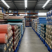 Ventes Flash Usine : Tissu Microfibre Dobby Teint 100% Polyester, Doux, Léger, Résistant à l'Abrasion, Décoratif, Largeur 98 cm, Vente en Gros