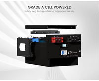 Batterie LP LiFePo4 12V 24V 48V 100AH 200Ah 300Ah 400Ah Systèmes de stockage par batterie solaire au lithium-ion