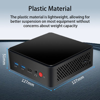 SZBOX N100/N150 Mini PC 12th Gen Quad-Core Dual Ethernet Ports NAS-Compatible Software Router Compact Business Desktop