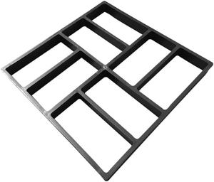 Walk Path Maker Moldes de hormigón reutilizados DIY Camino Pavimentación Jardín <span class=keywords><strong>Patio</strong></span> Molde - Product Image 1