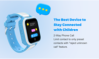 Reloj inteligente para niños con GPS de pantalla pequeña con tarjeta SIM 4G, teléfono SOS, videollamada, podómetro, juegos, reloj inteligente para niños con linterna