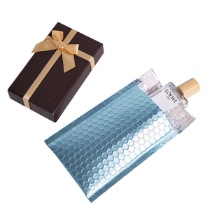 Biểu tượng tùy chỉnh bong bóng vận chuyển túi màu đen kim loại bong bóng đệm phong bì bong bóng bưu phẩm - Product Image 5