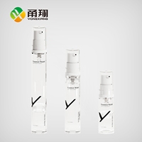 Pompe sans air écologique de haute qualité 5ml 10ml 15ml AS bouteille de crème de lotion sous vide bouteille d'emballage d'usine de soins personnels