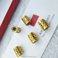 Europese Coin Gold Epoxy Bat Buis Kralen Messing Vergulde Goud Epoxy Bat Buis Kralen Diy Sieraden Accessoires